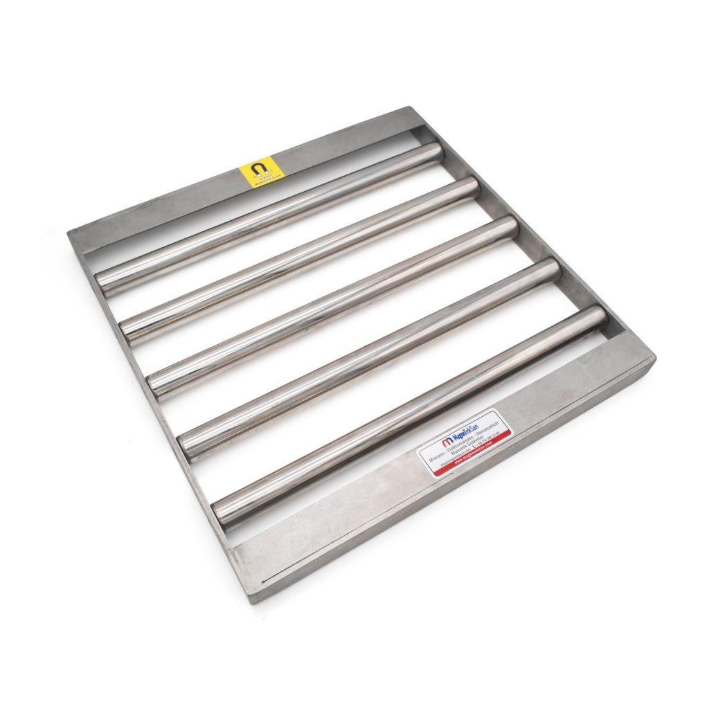 420x420 mm çok güçlü neodyum manyetik elek ızgara seperatör