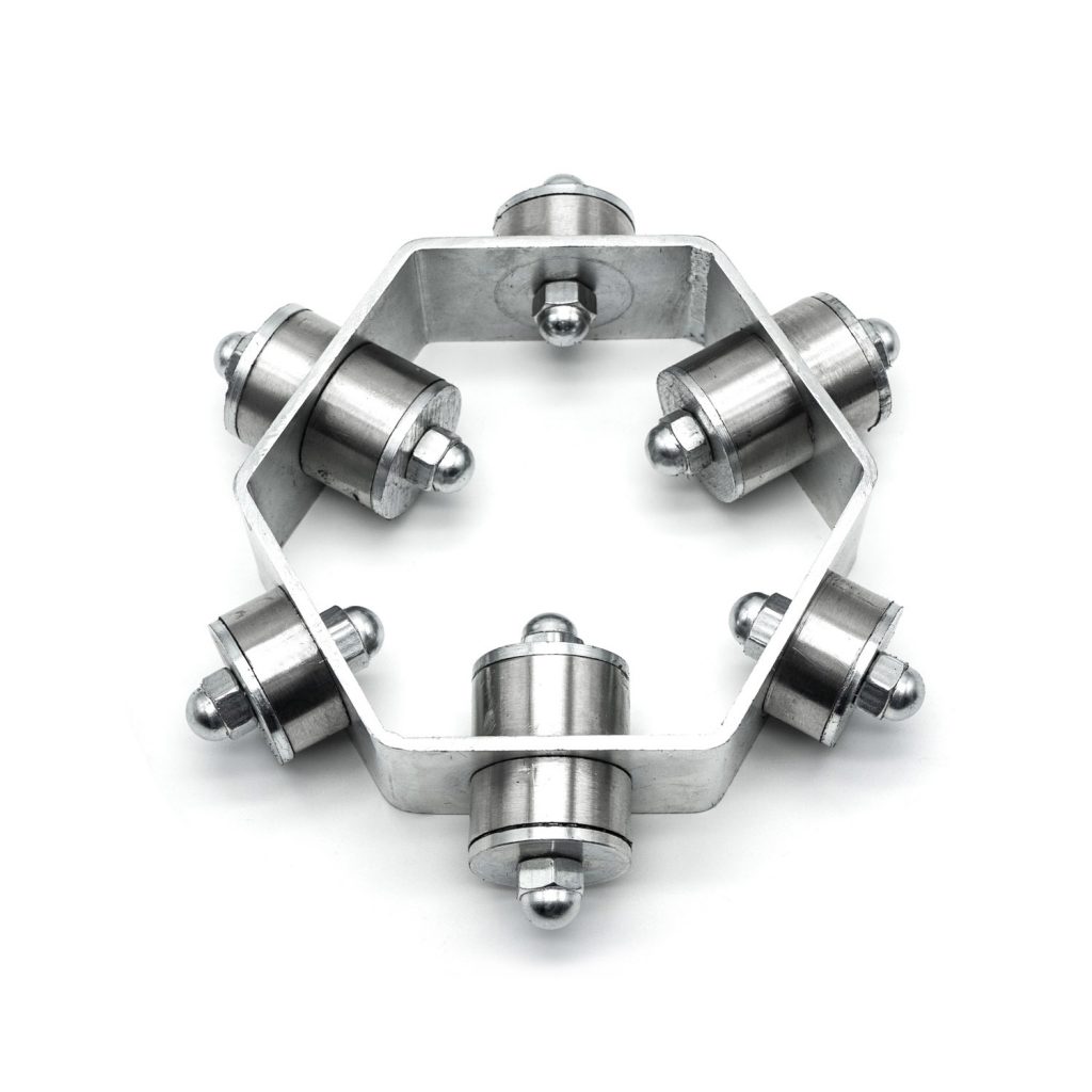 6 köşeli manyetik elek mıknatıs seperatör